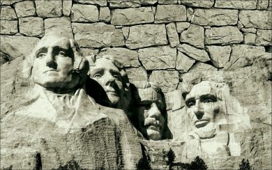 طرح تندیس صخره ای رئیس جمهورهای آمریکا