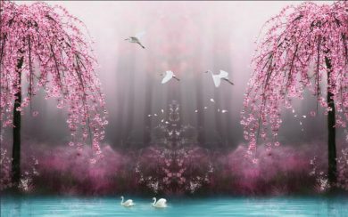 رویای شکوفه های هلو در سرزمین پریان